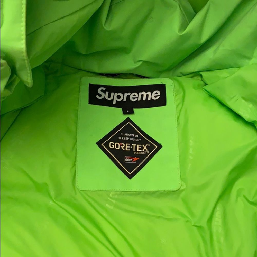 Supreme jacket gore Tex